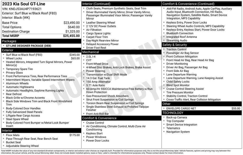 Used 2023 Kia Soul GT-Line FWD image 30