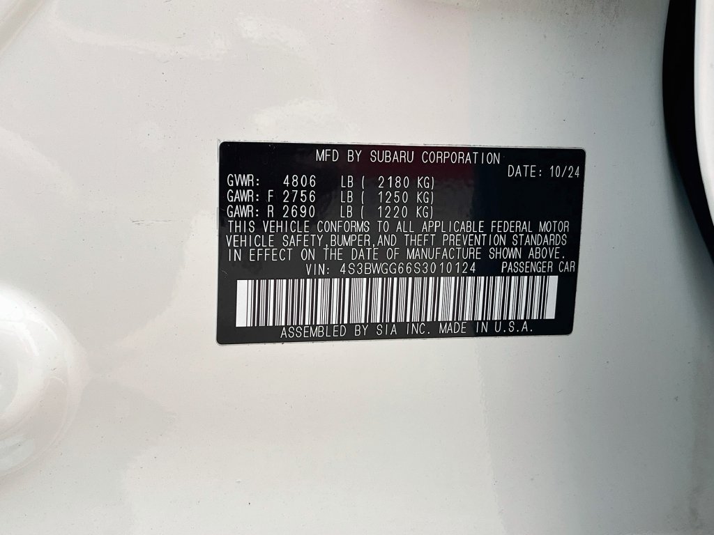 Used 2025 Subaru Legacy Sport AWD/4WD image 32