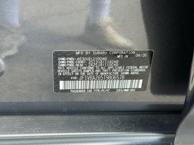 New 2026 Subaru WRX tS w/ Accessory Package #2 AWD/4WD image 24