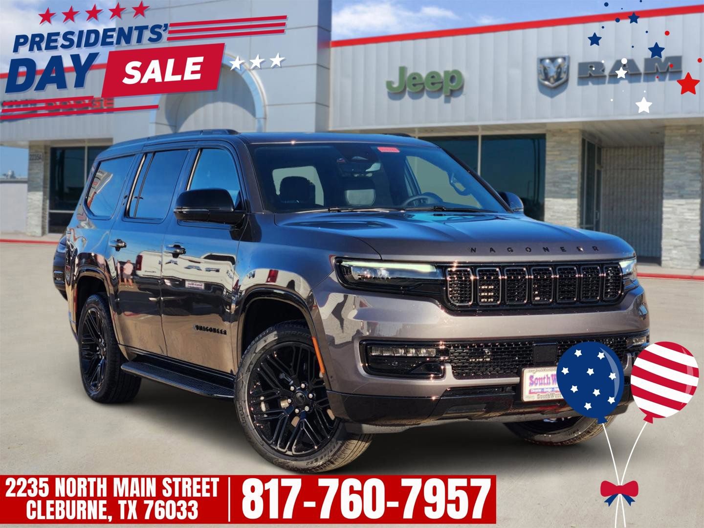 New 2025 Jeep Wagoneer Series II w/ Premium Group I