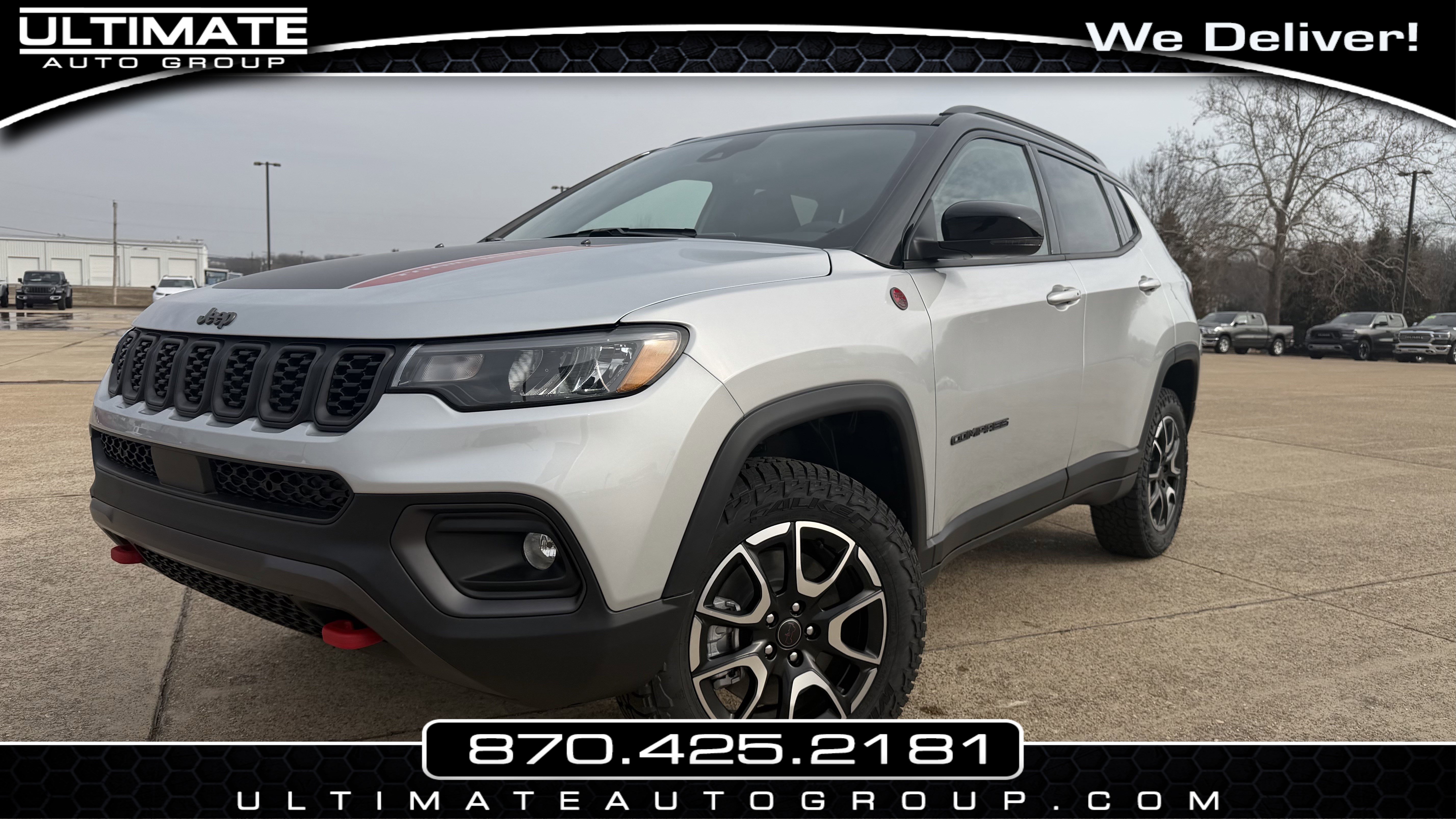 New 2026 Jeep Compass Trailhawk w/ Trailer Tow Group