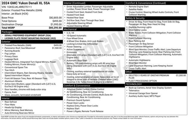 Used 2024 GMC Yukon XL Denali image 40