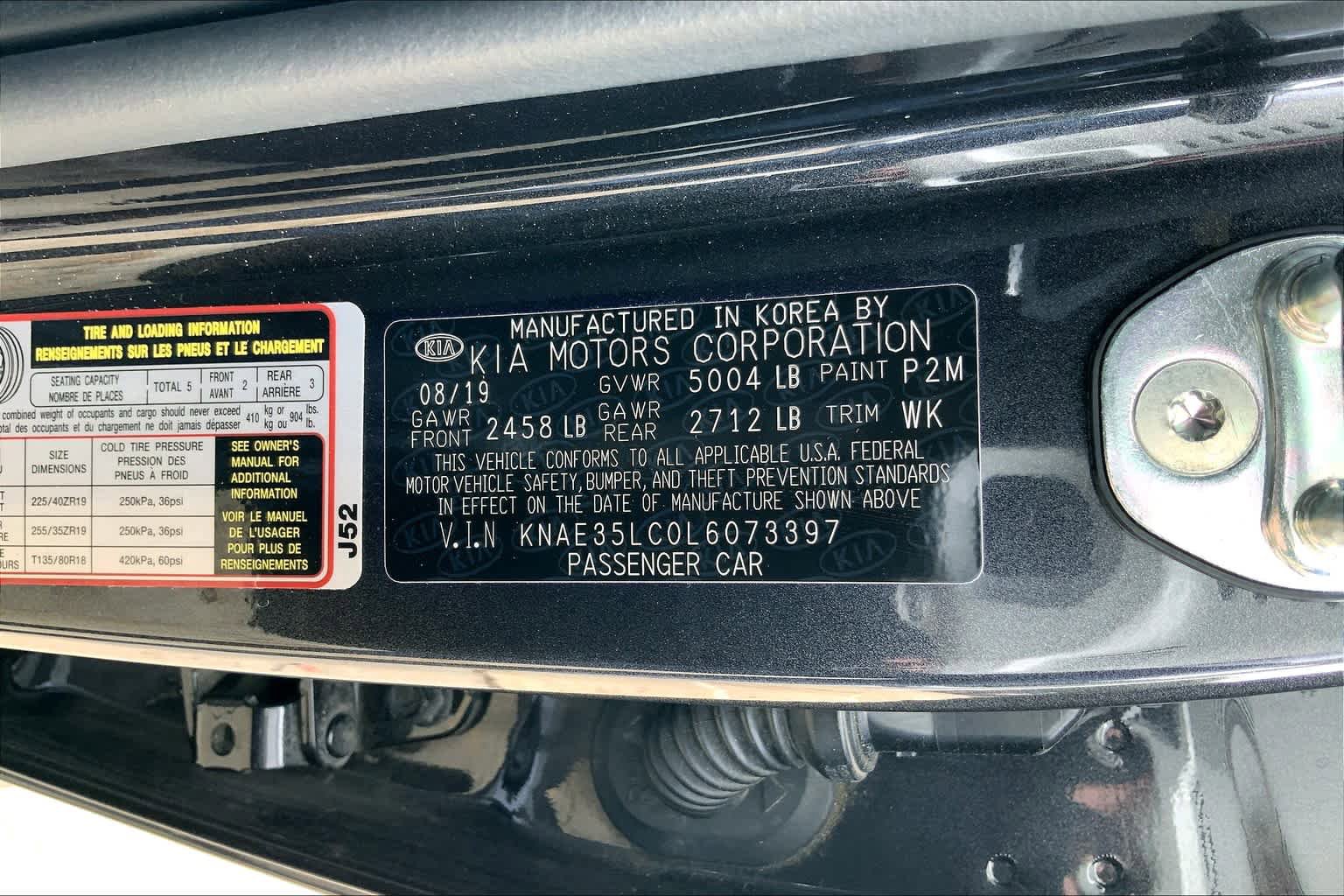 Used 2020 Kia Stinger GT image 35