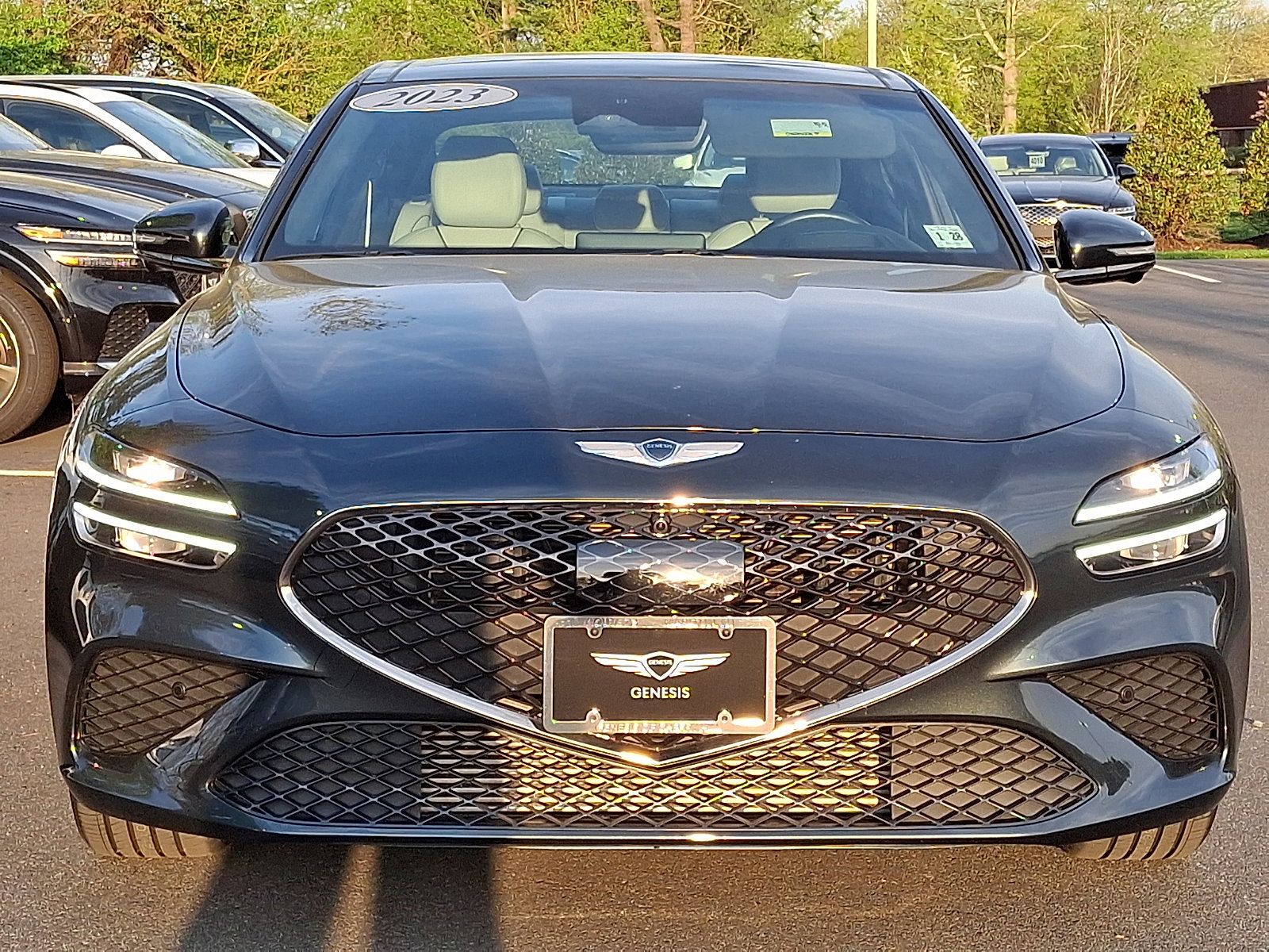 Certified 2023 Genesis G70 3.3T w/ Sport Prestige Package image 2