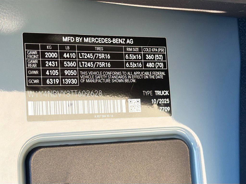 New 2026 Mercedes-Benz Sprinter 2500 image 25