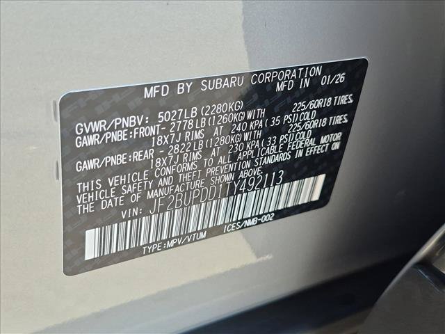 Certified 2026 Subaru Outback Limited AWD/4WD image 24