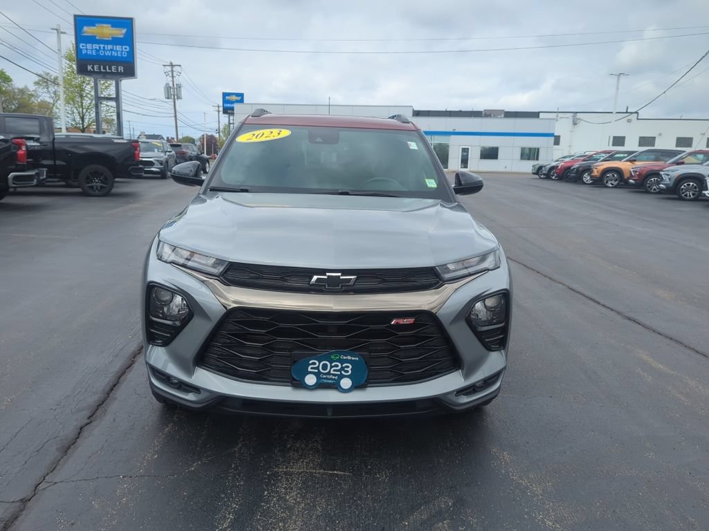 Certified 2023 Chevrolet TrailBlazer RS w/ Sun and Liftgate Package AWD/4WD image 3