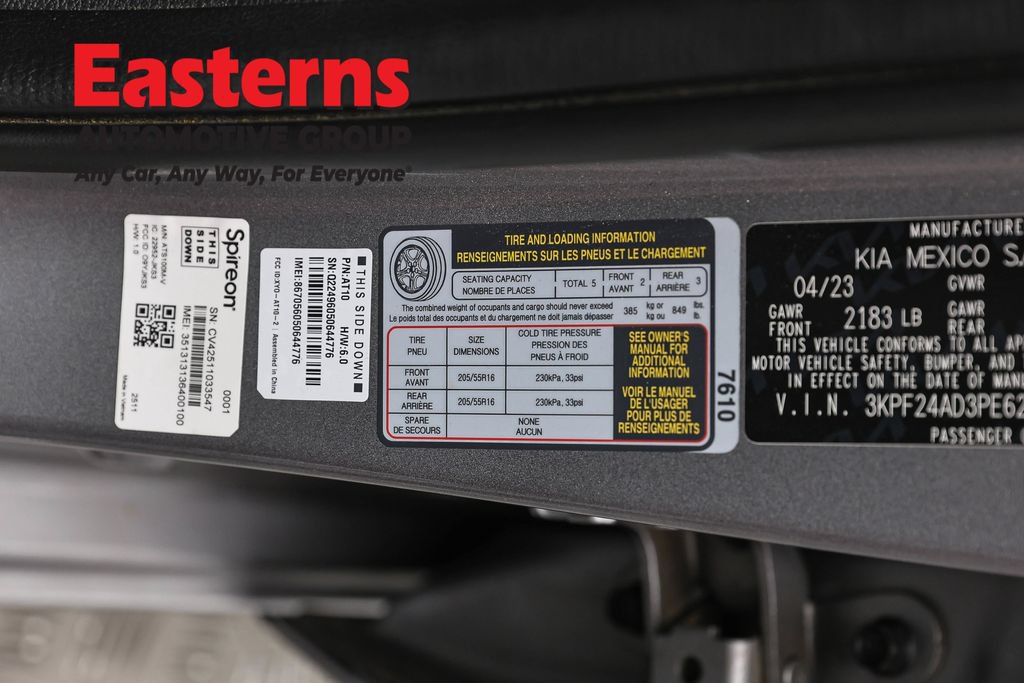 Used 2023 Kia Forte LXS w/ LXS Technology Package FWD image 35