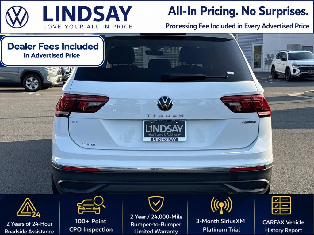 Certified 2024 Volkswagen Tiguan SE AWD/4WD image 4