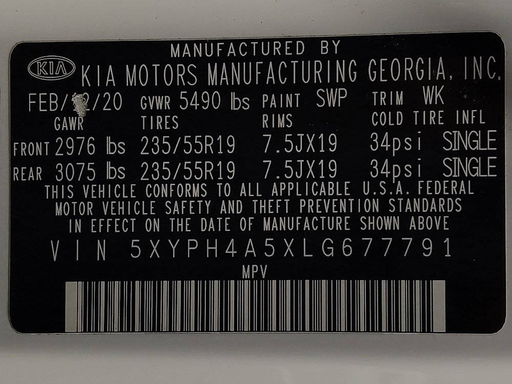 Used 2020 Kia Sorento EX FWD image 33
