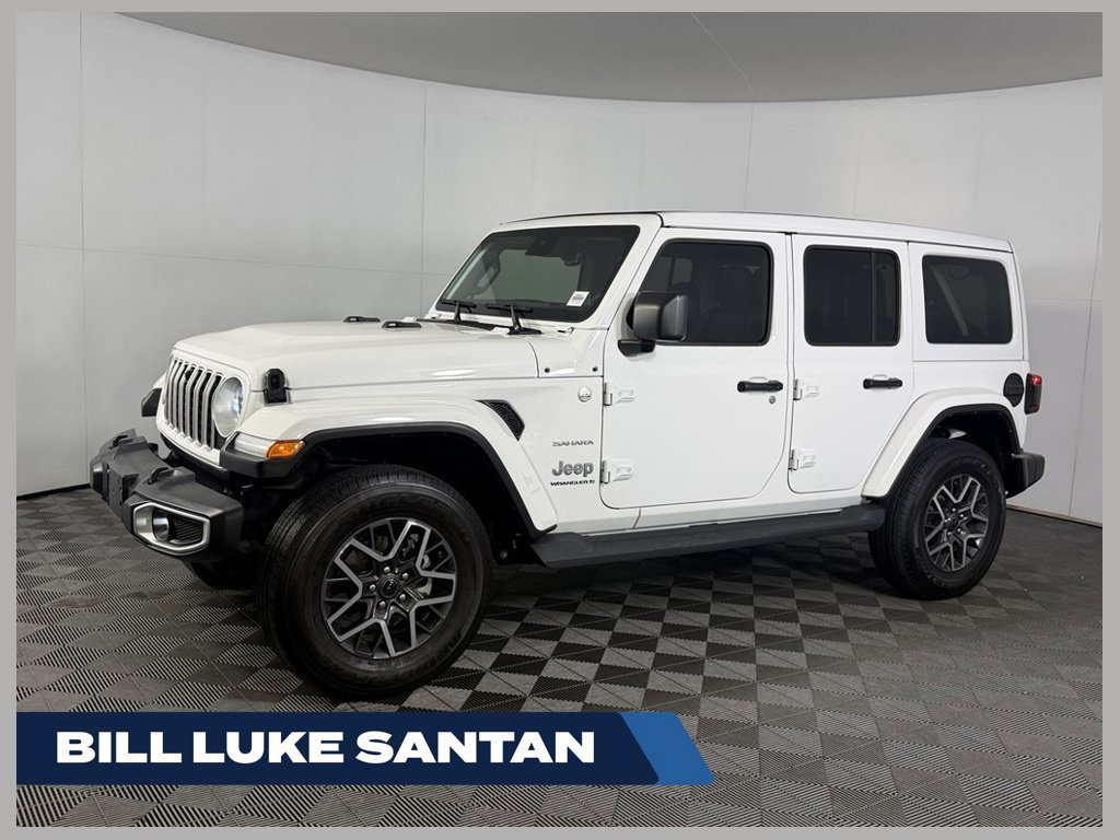 Used 2024 Jeep Wrangler Unlimited Sahara w/ Technology Group
