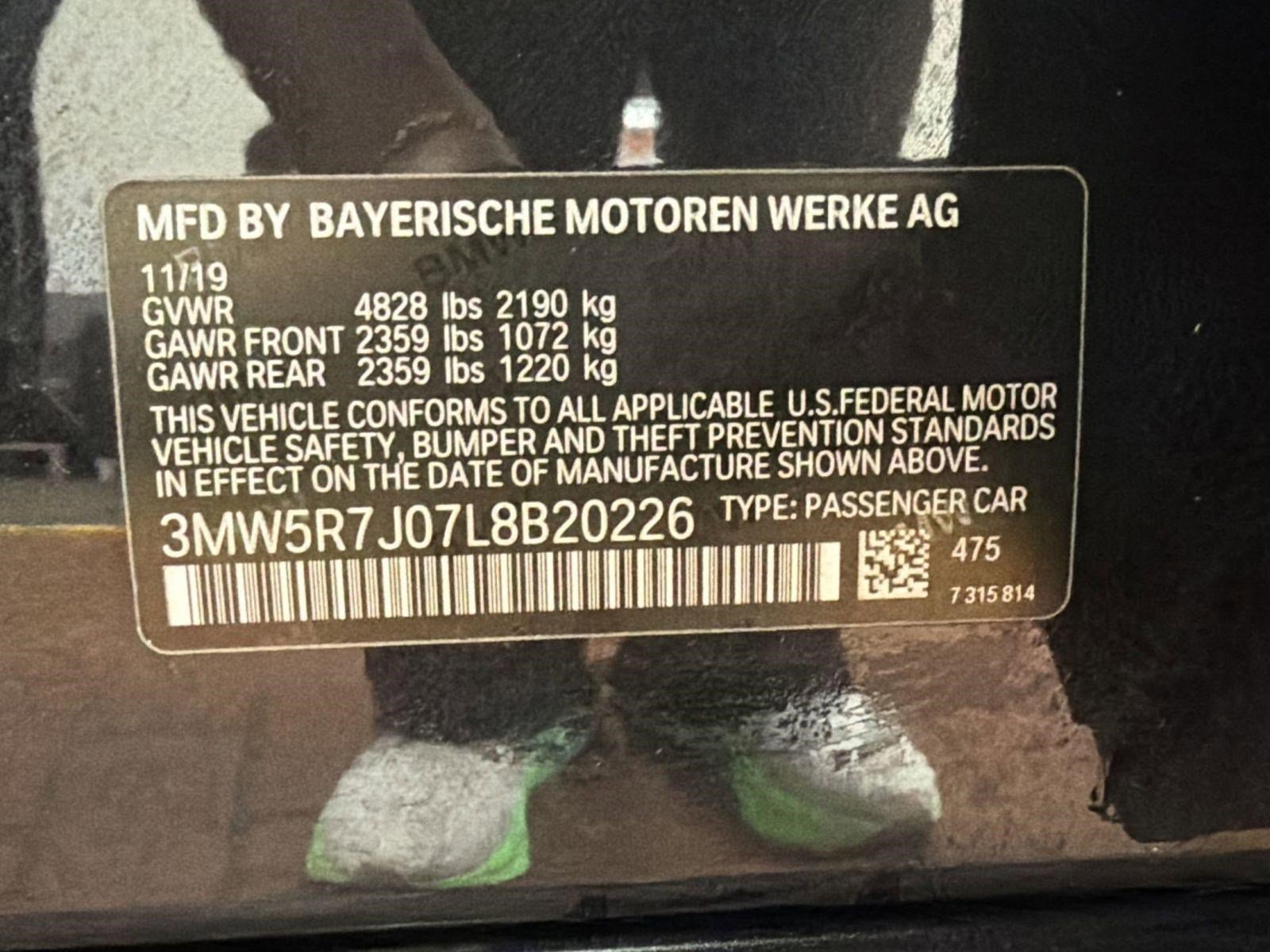 Used 2020 BMW 330i xDrive Sedan w/ Convenience Package AWD/4WD image 19