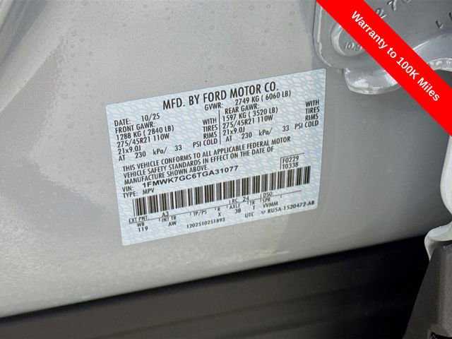 Certified 2026 Ford Explorer ST w/ Sun And Sound Package image 40