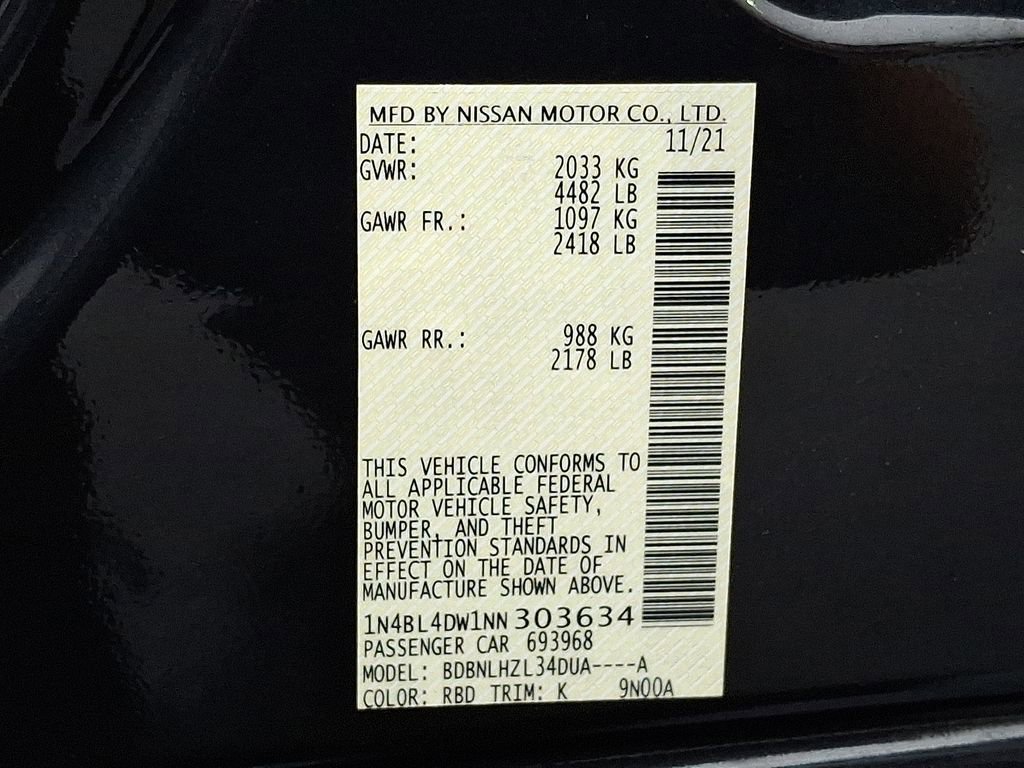 Used 2022 Nissan Altima 2.5 SV image 26