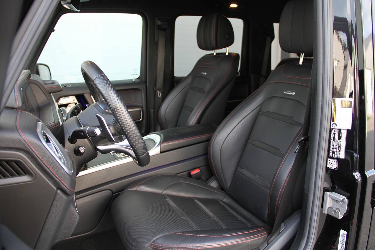 Used 2020 Mercedes-Benz G 63 AMG 4MATIC w/ G Manufaktur Interior Package image 10