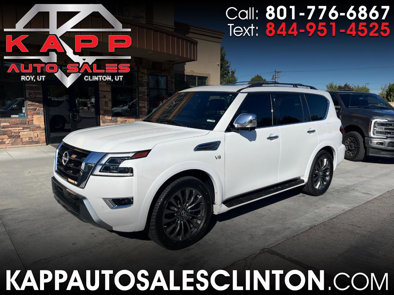 Used 2022 Nissan Armada Platinum w/ Captain's Chairs Package