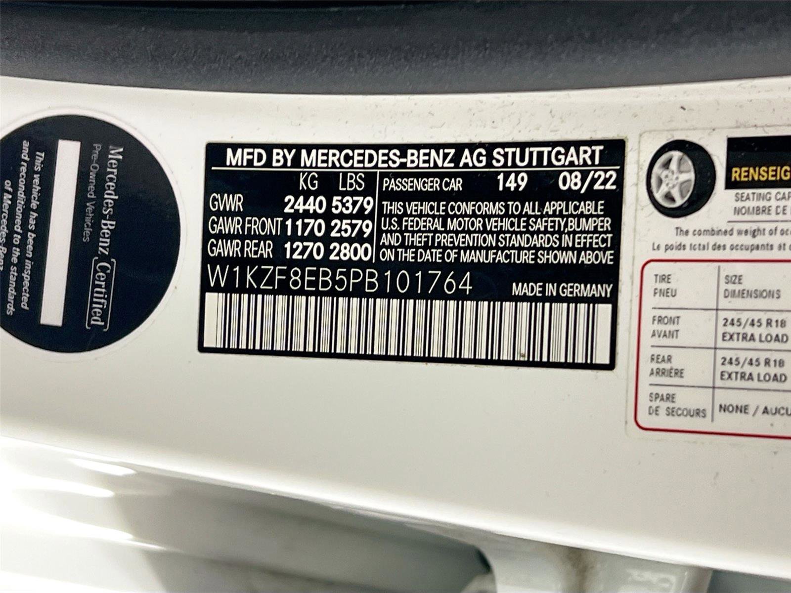 Certified 2023 Mercedes-Benz E 350 4MATIC Sedan image 33