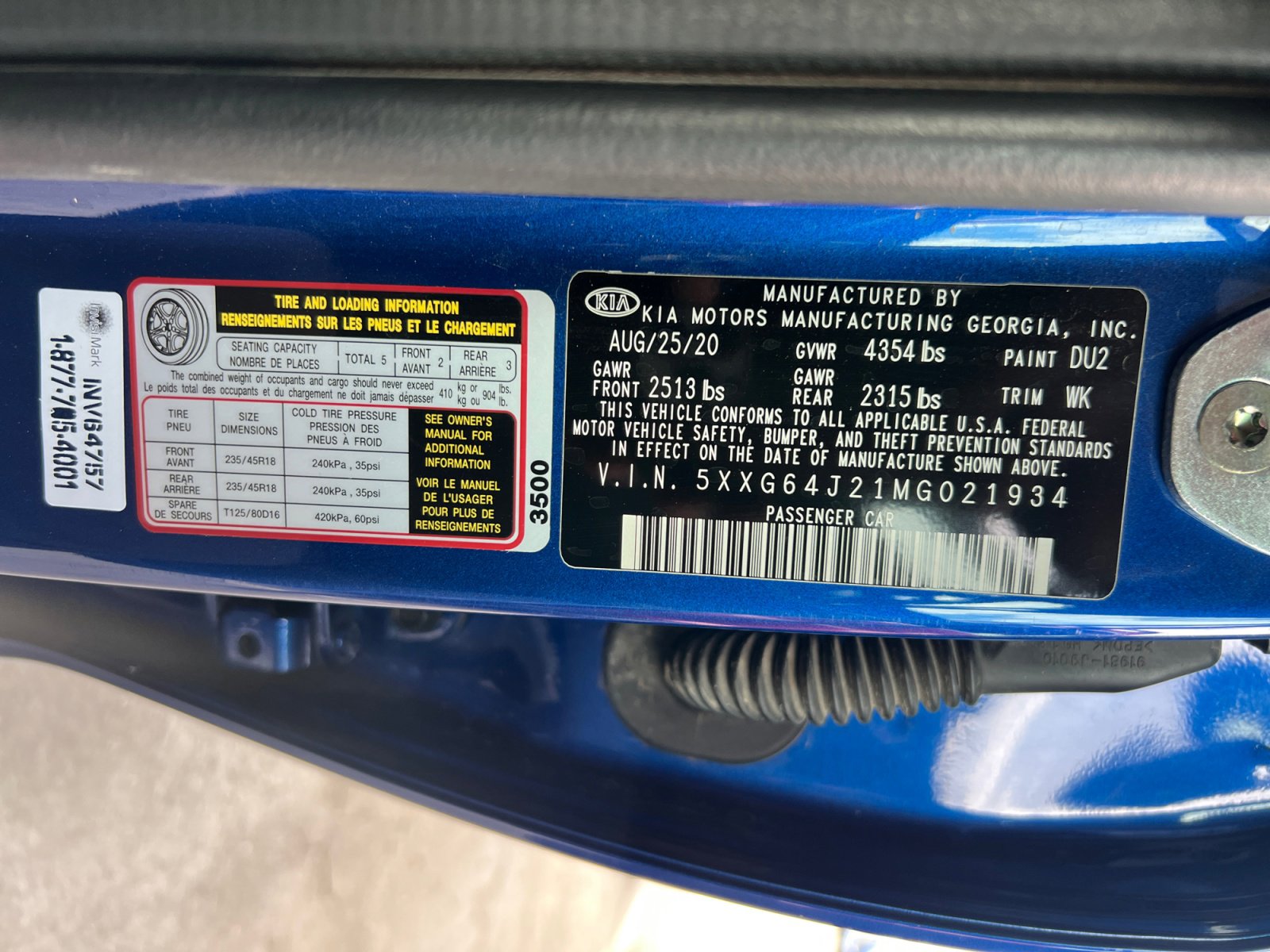 Used 2021 Kia K5 GT-Line w/ GT-Line FWD Premium Package image 21