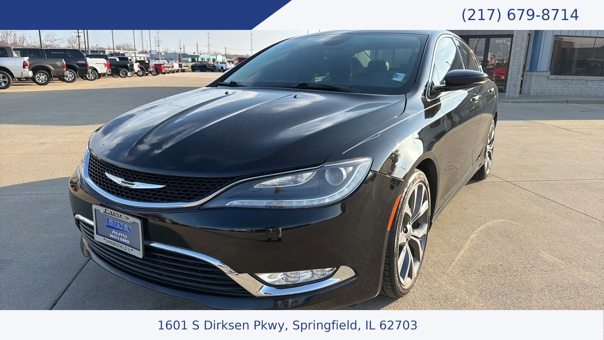 Used 2015 Chrysler 200 C w/ Navigation & Sound Group I image 1