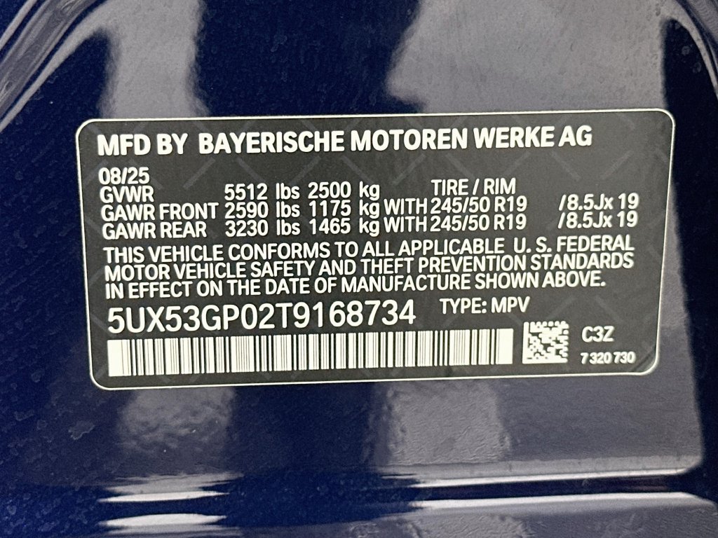 Used 2026 BMW X3 xDrive30i w/ Convenience Package AWD/4WD image 31