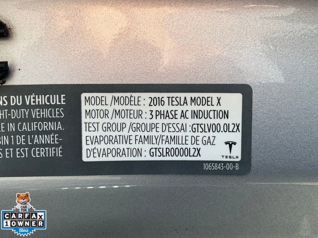 Used 2016 Tesla Model X 75D image 12