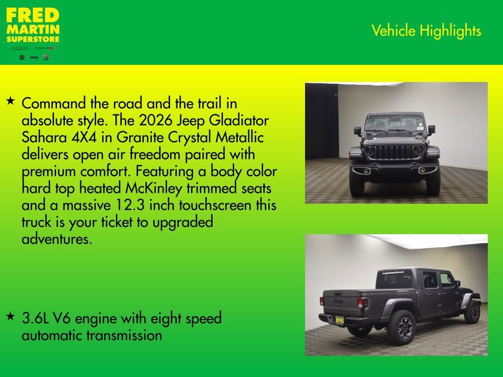 New 2026 Jeep Gladiator Sport image 7