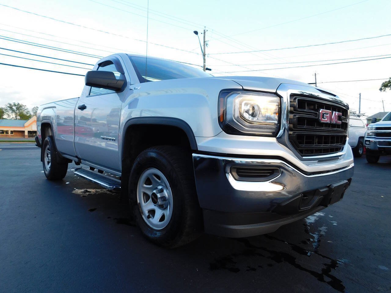 Used 2017 GMC Sierra 1500 4x4 Regular Cab w/ Snow Plow Prep Package image 1