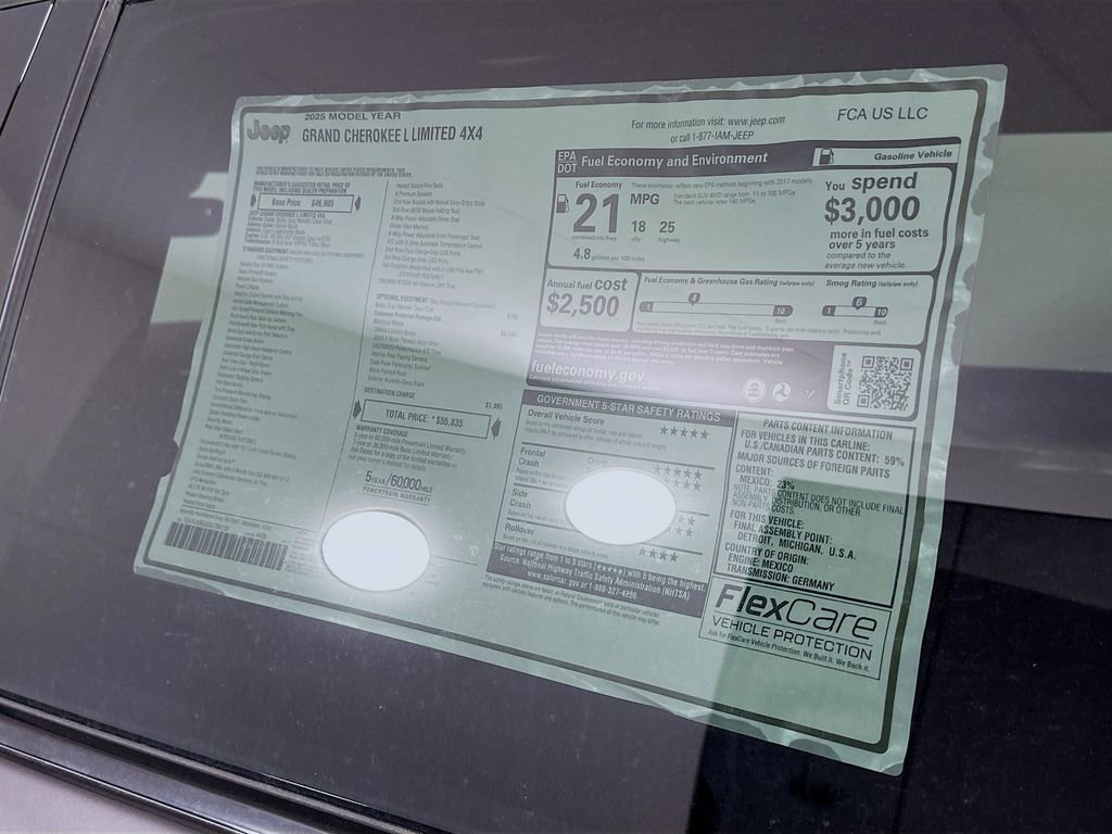 New 2025 Jeep Grand Cherokee L Limited image 12