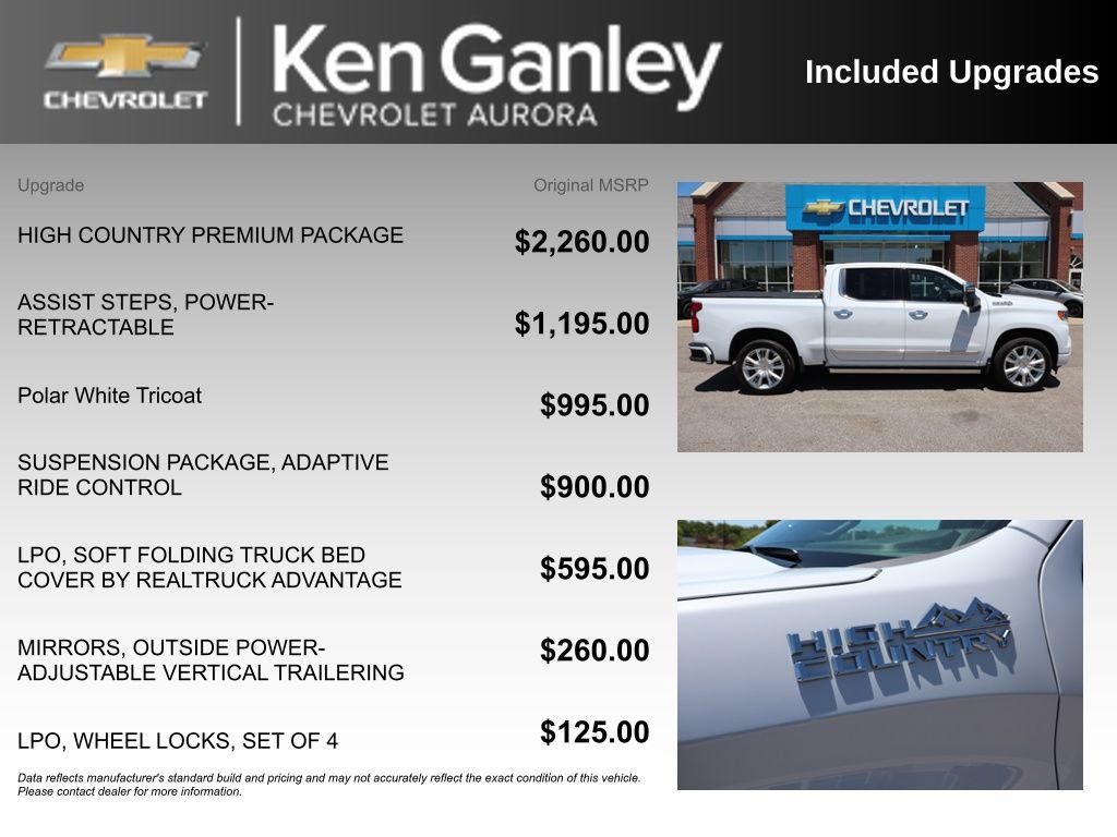 Used 2026 Chevrolet Silverado 1500 High Country w/ High Country Premium Package AWD/4WD image 6