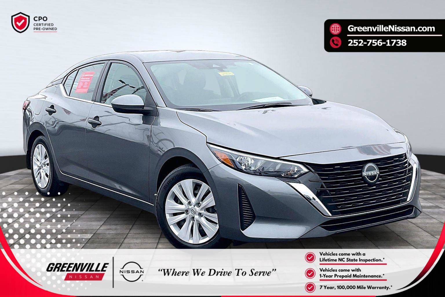 Certified 2024 Nissan Sentra S FWD image 1