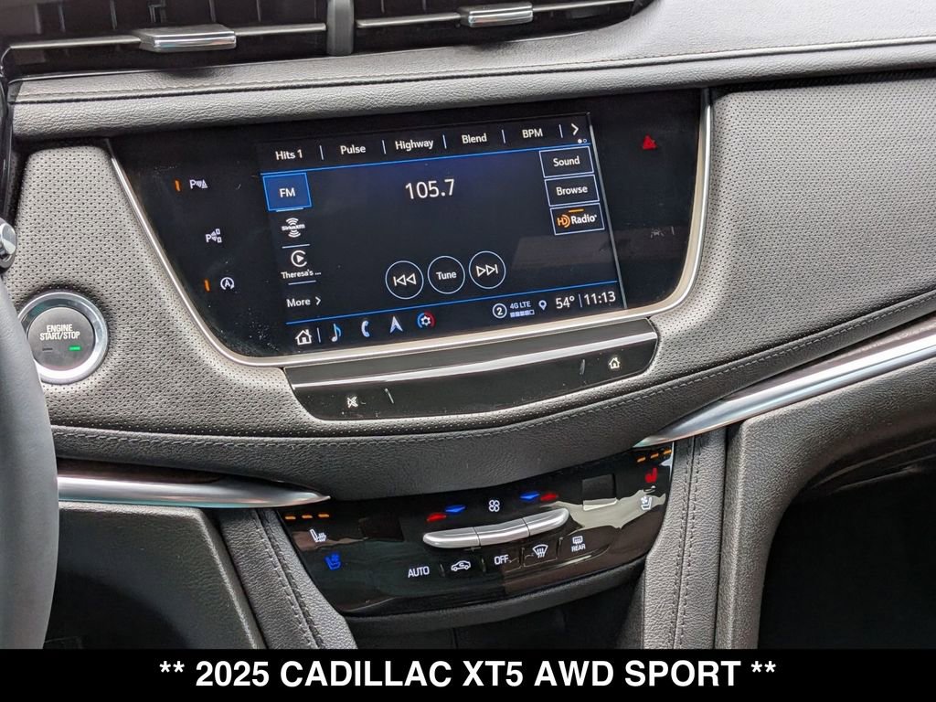 Used 2025 Cadillac XT5 Sportv w/ LPO, Red Accent Package AWD/4WD image 24