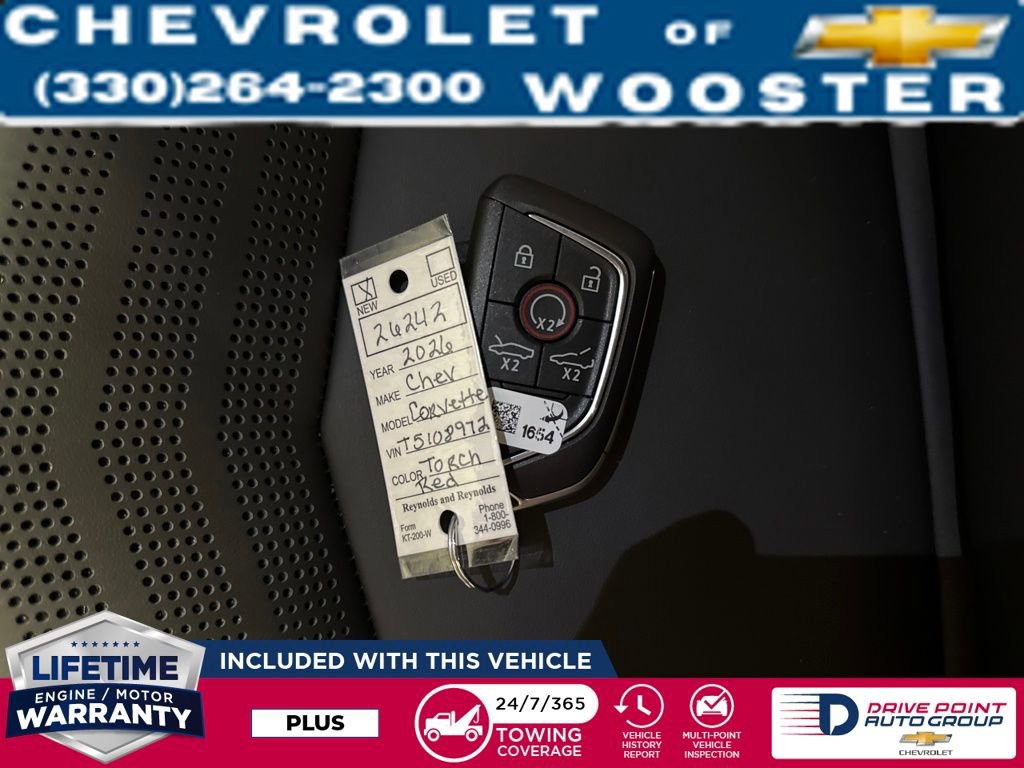 New 2026 Chevrolet Corvette Stingray Preferred Conv w/ Z51 Performance Package image 32