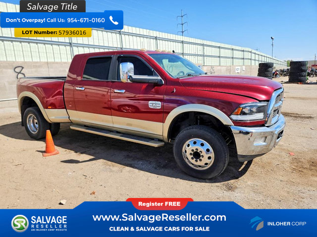 Used 2014 RAM 3500 Laramie Longhorn AWD/4WD image 5
