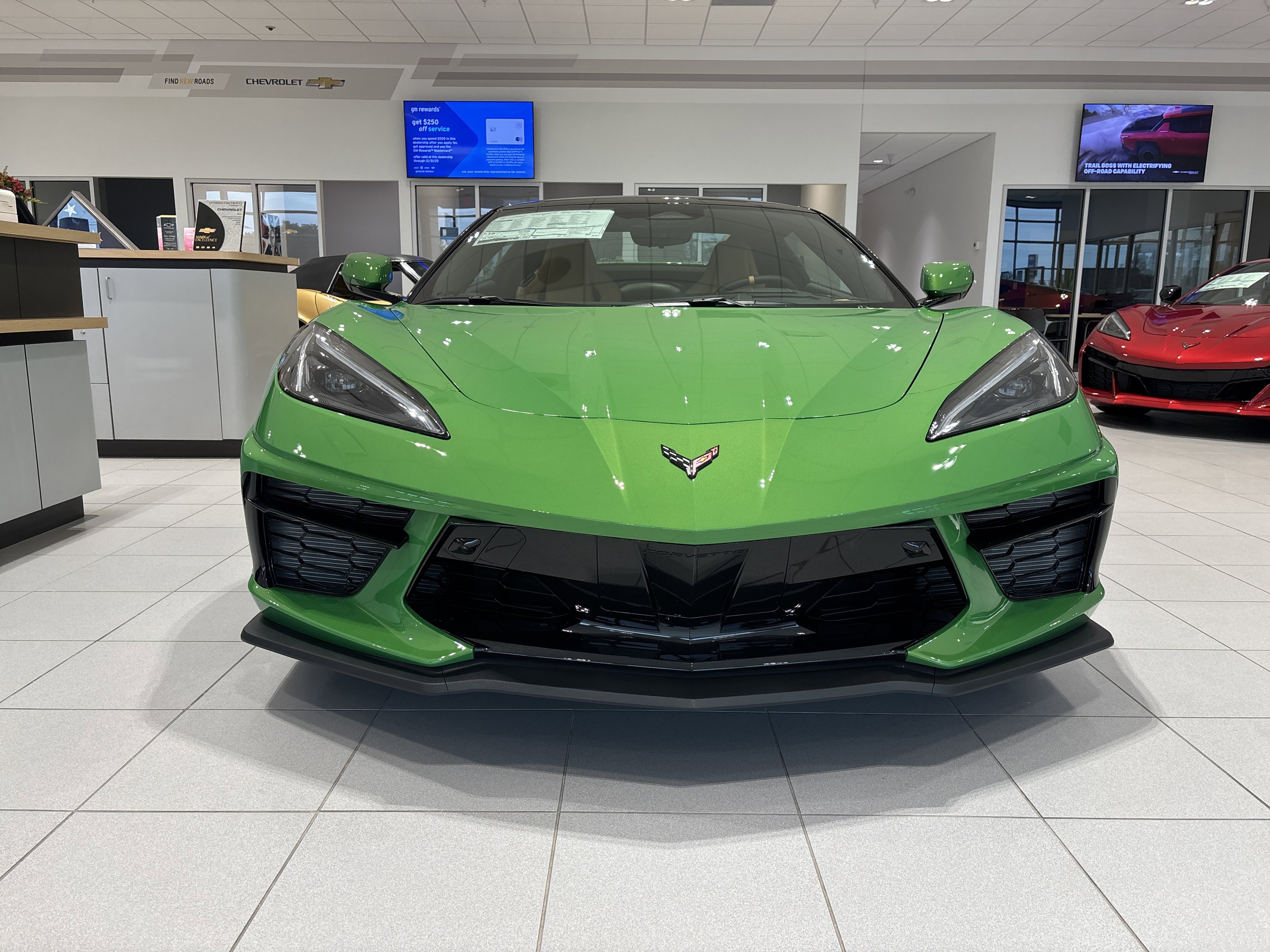 New 2026 Chevrolet Corvette Stingray Preferred Conv w/ Battery Protection Package image 8