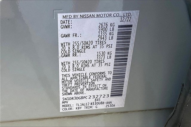 Certified 2023 Nissan Pathfinder Platinum w/ Lighting Package (N93) image 33