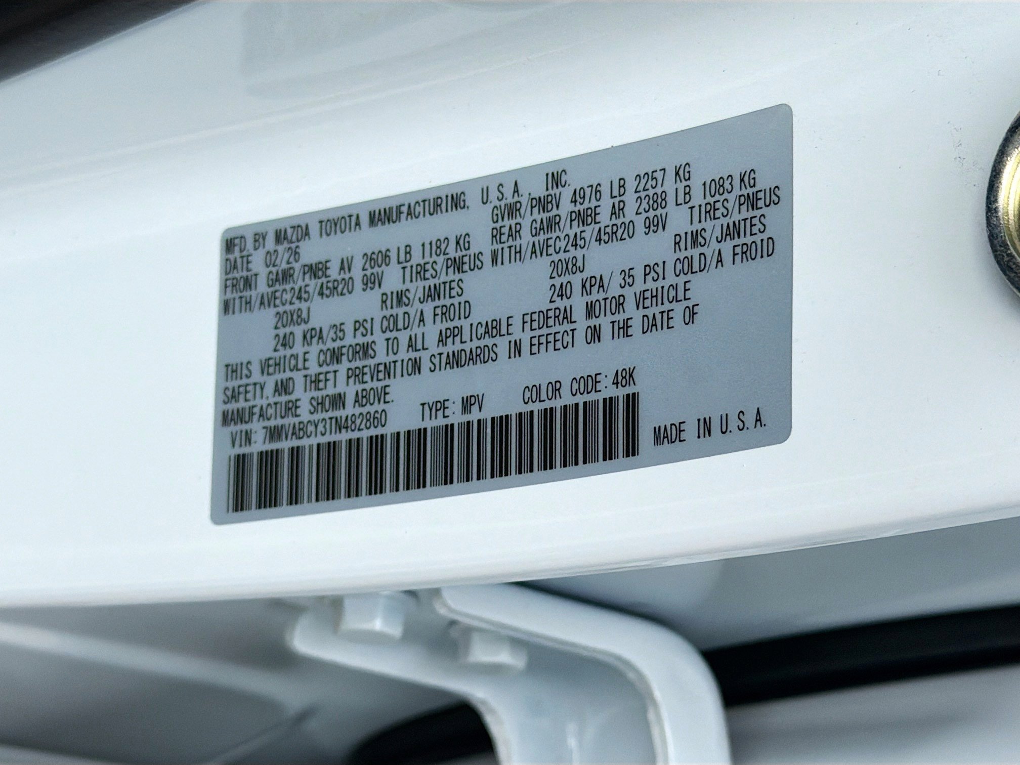 New 2026 MAZDA CX-50 AWD 2.5 S w/ Accent Package image 44