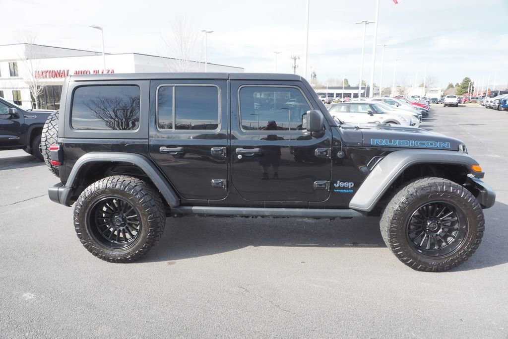 Used 2022 Jeep Wrangler Unlimited Rubicon 4xe w/ Cold Weather Group image 8