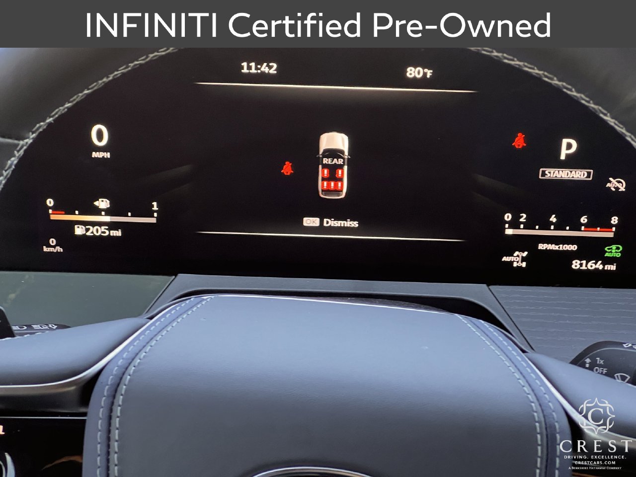 Certified 2026 INFINITI QX80 4WD w/ Sport Exterior Package image 16