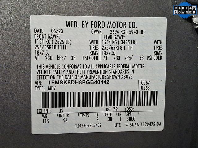 Used 2023 Ford Explorer XLT w/ Equipment Group 202A image 28