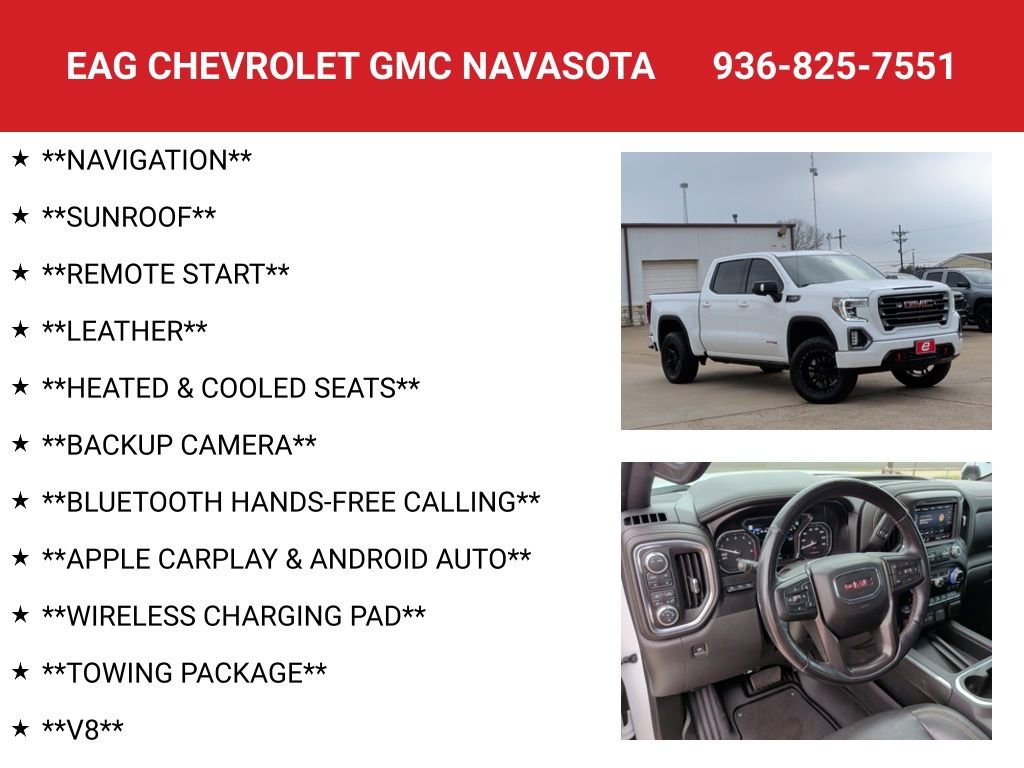 Used 2021 GMC Sierra 1500 AT4 w/ Technology Package image 4