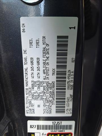 Used 2024 Toyota Tundra Limited w/ TRD Off-Road Package image 17