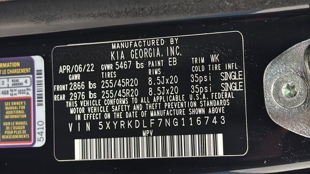 Used 2022 Kia Sorento SX image 30