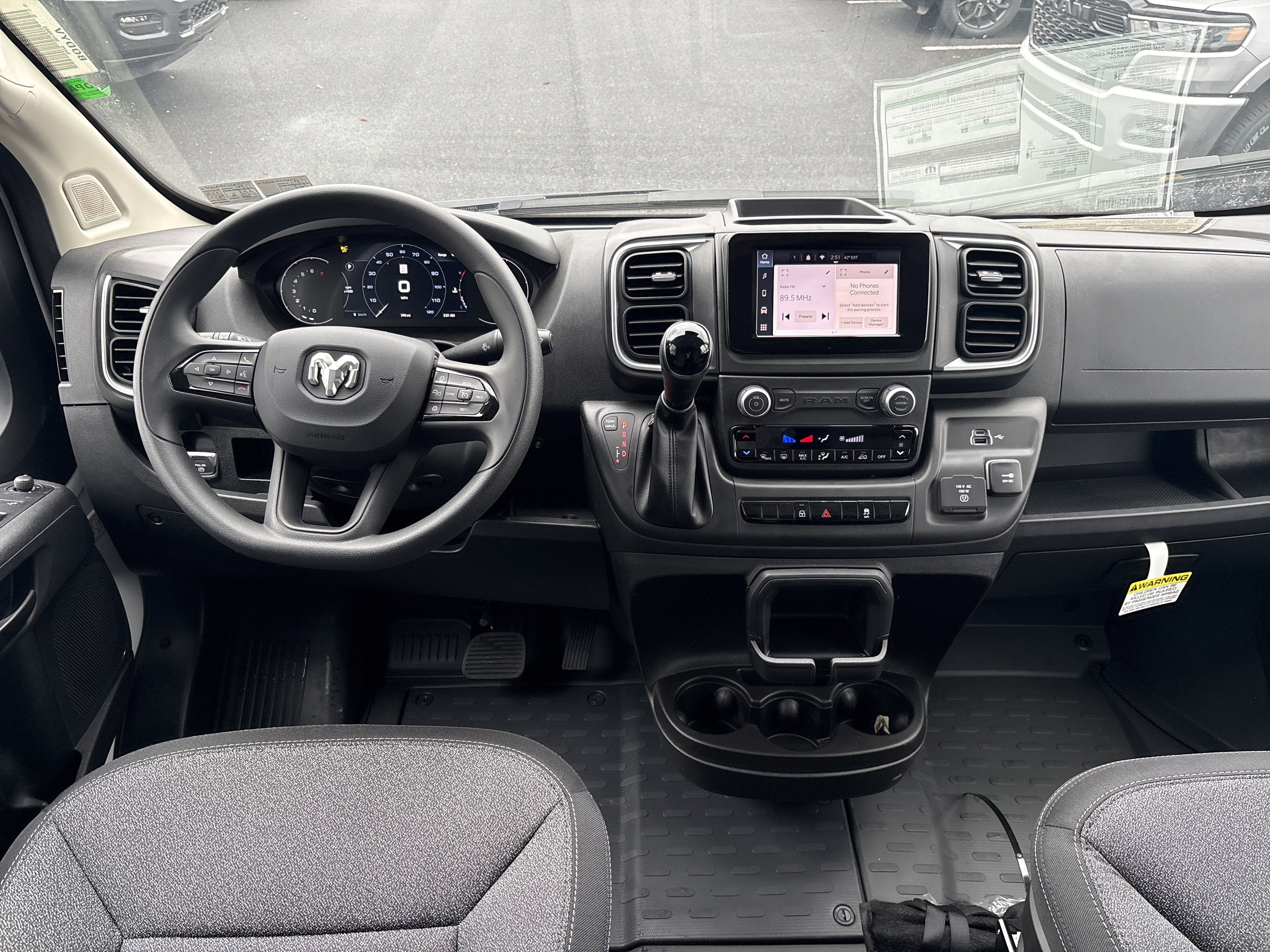 New 2025 RAM ProMaster 2500 w/ Quick Order Package 22G SLT FWD image 15