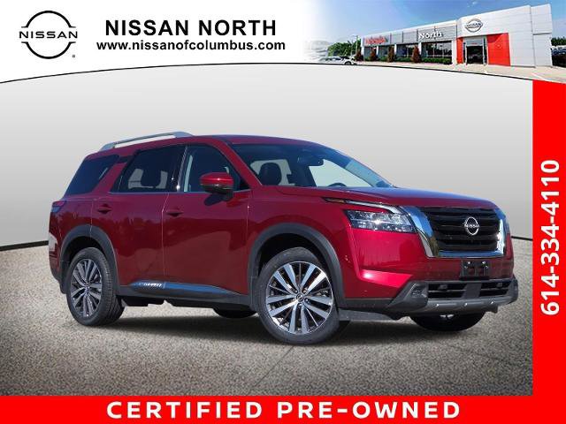 Certified 2022 Nissan Pathfinder Platinum w/ Cargo Package image 1