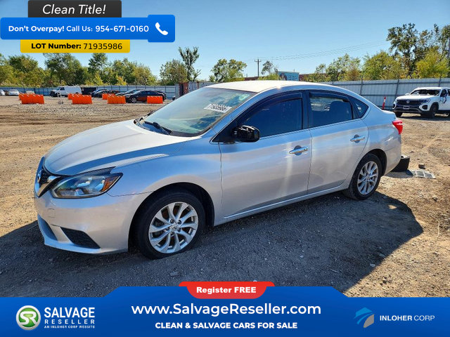 Used 2018 Nissan Sentra SV FWD image 1
