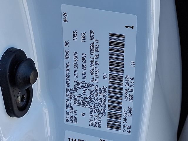 Certified 2024 Toyota Sequoia TRD Pro AWD/4WD image 28