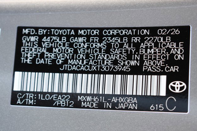 New 2026 Toyota Prius Plug-In Hybrid FWD image 17