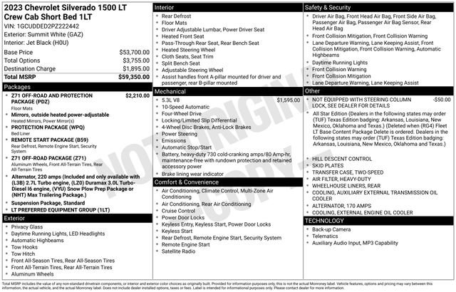 Used 2023 Chevrolet Silverado 1500 LT AWD/4WD image 9