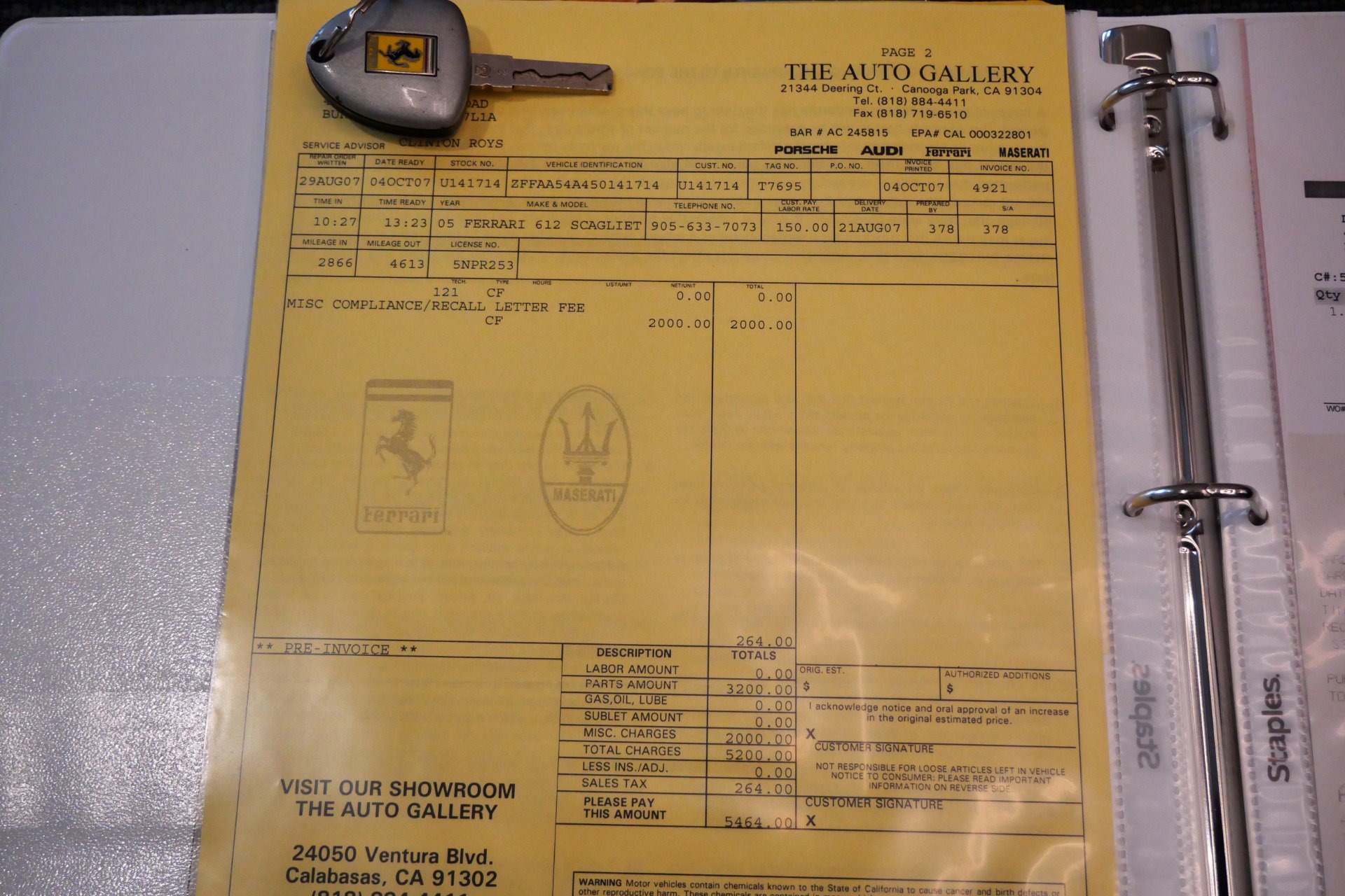 Used 2005 Ferrari 612 Scaglietti image 39