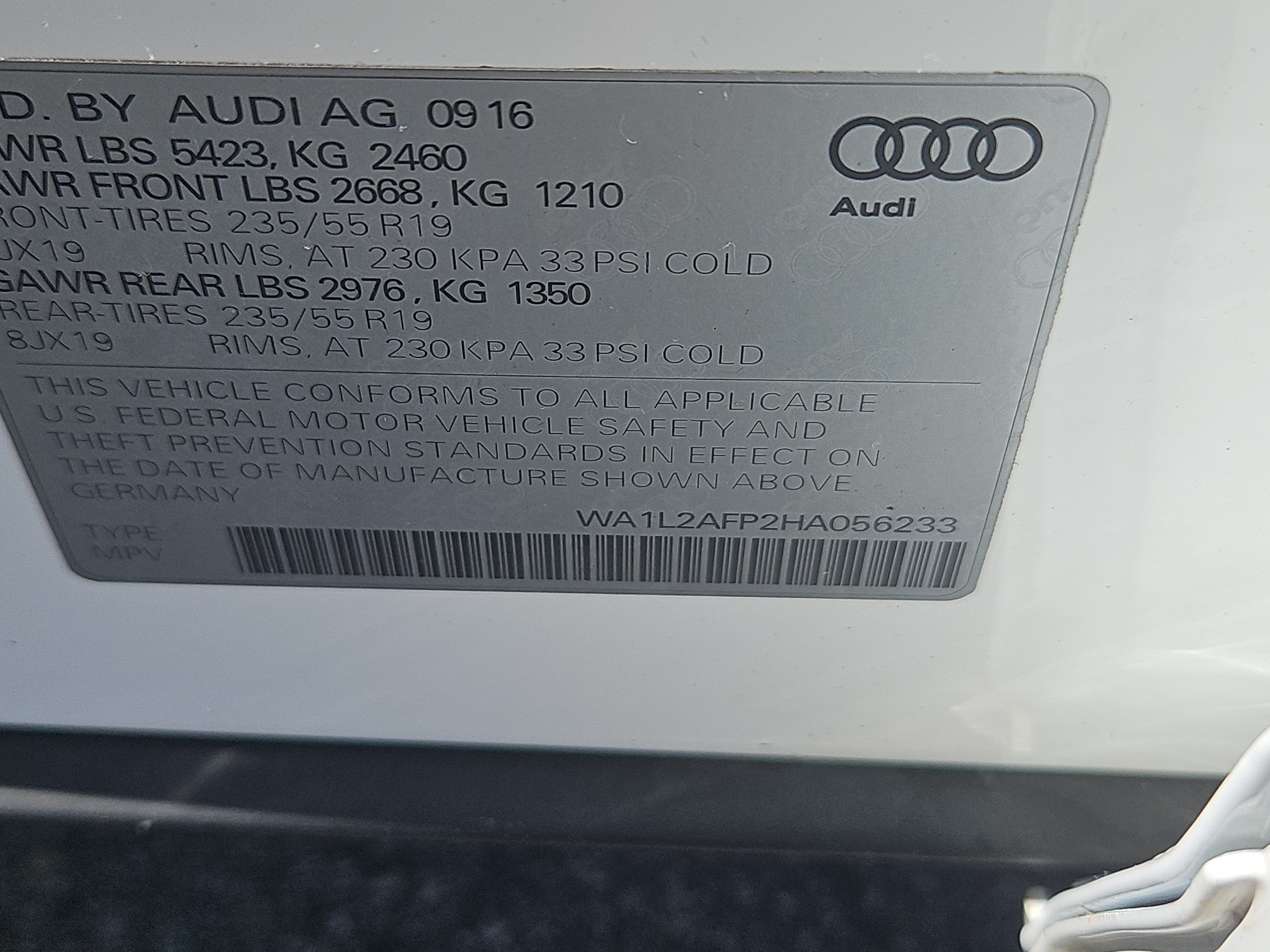 Used 2017 Audi Q5 2.0T Premium Plus w/ Technology Package AWD/4WD image 7